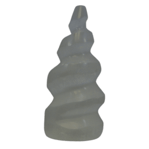 Selenite Spiral Crystal Tower