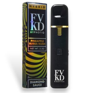 FVKD | Pineapple Bubba Kush | THC-A Diamond Sauce 3.5G